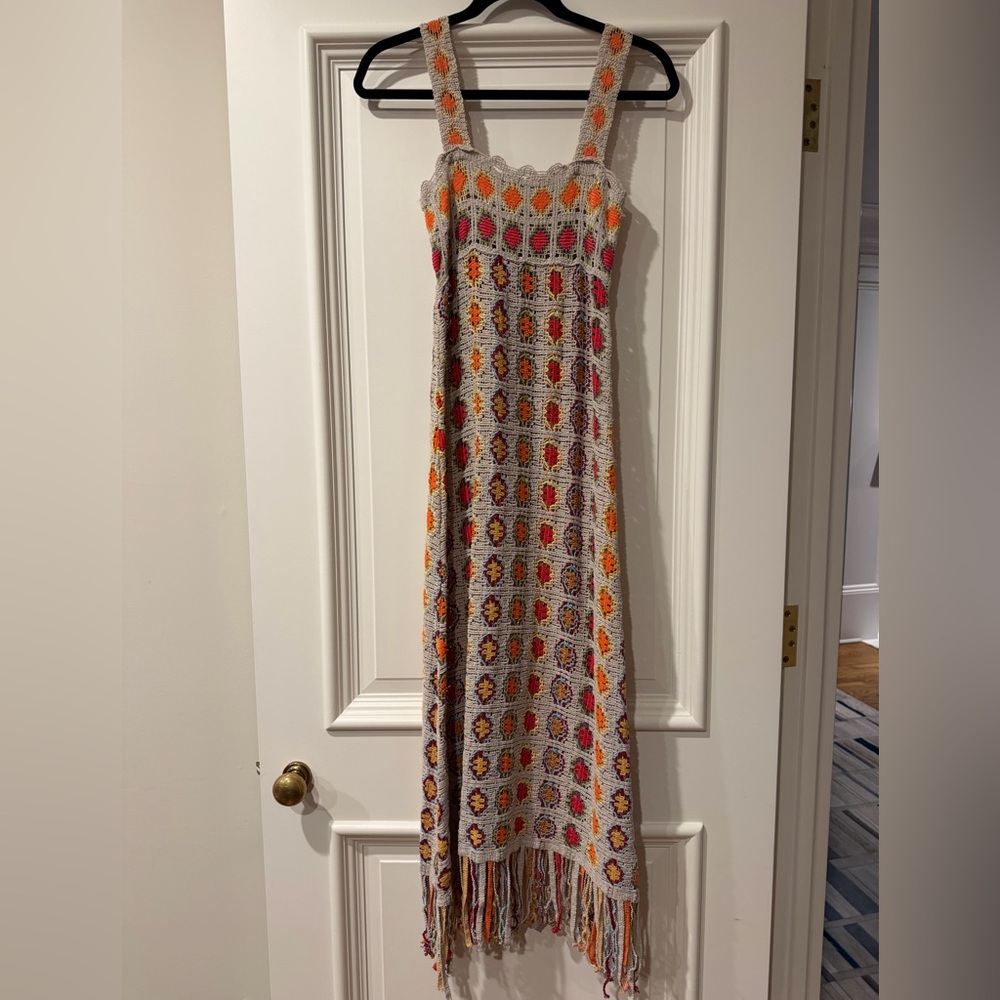 Zara Crochet Maxi dress